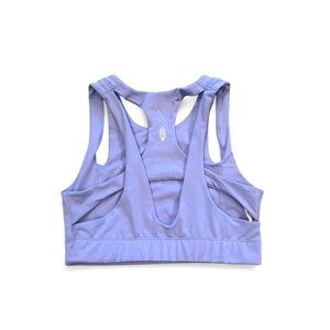 Free People Movement Final Stretch Bra in Lilac Size Medium